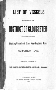 List of vessels belonging to the district of Gloucester (1903)