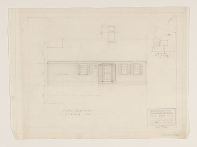 Maurice A. Dunlavy (builder) house, Wellesley, Mass.