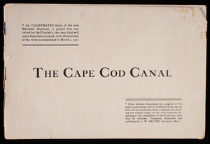 "The Cape Cod Canal"