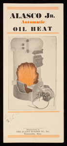 Alasco Jr. automatic oil heat, manufactured by The Alasco Burner Co., Inc., Winchendon, Massachusetts