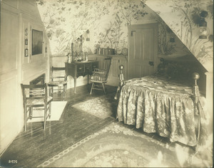 Interior view of the Belfry Bedroom, Beauport, Gloucester, Mass.