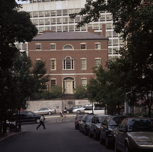 Exterior from Hancock Street, Harrison Gray Otis House, First, Boston, Mass.