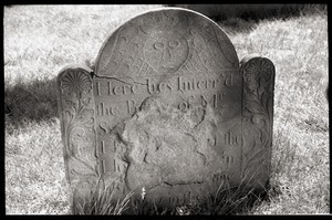 Illegible gravestone, Wethersfield Village Cemetery