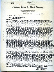 Letter from Peter Kaminski to W. E. B. Du Bois