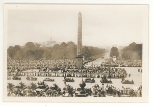Free French parade, Place de la Concorde