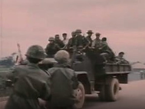 Nixon; American Experience; Quang Tri ARVN retreat, 1972