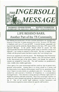 The Ingersoll Message, Vol. 2 No. 8 (October, 1995)