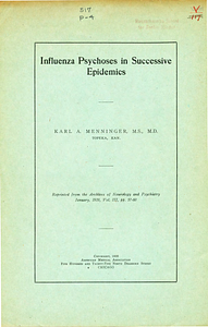 Influenza psychoses in successive epidemics