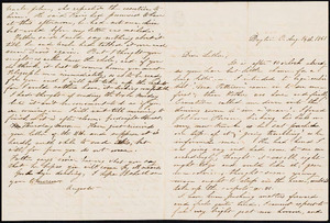 Letter from Augusta Bruen, Dayton, OH to Luther Bruen, 1861 August 14