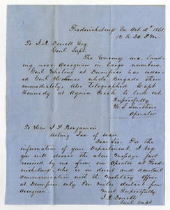 Correspondence to Judah P. Benjamin