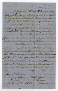 Letters to William Smith from Thomas-Turner