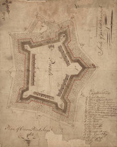 Plan of Crown Point Fort