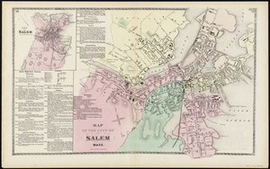 Map of the City of Salem Mass.