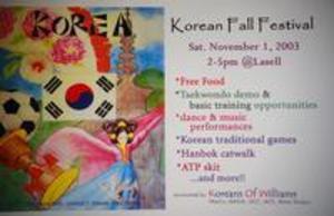 Korean Fall Festival 2003