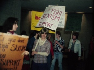 U Mass Women Protest