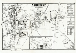 Map of Amherst, 1873