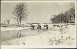 Pratts Bridge winter scene