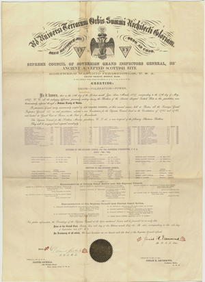 Proclamation of the Treaty of the Union of 1867
