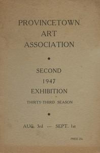 Provincetown Art Association Exhibition (Second) 1947