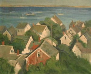"Untitled (Rooftops)" Dorothy M. Hughes