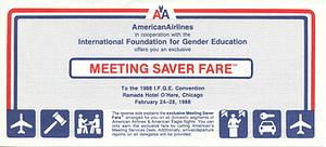 American Airlines - I.F.G.E. Exclusive Meeting Saver Fare