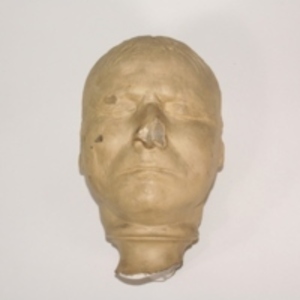 Phrenology cast of head of Captain Varal, 1831