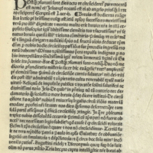 Oratio in Die Circumcisionis Anno 1484 Habita