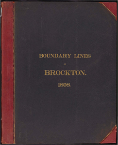 Atlas of the boundaries of the city of Brockton, Plymouth County