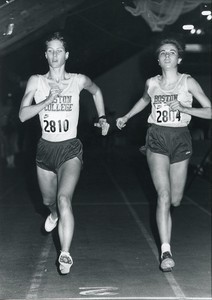 Two female runners