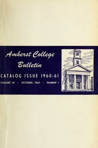 Amherst College Catalog 1960/1961