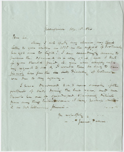 James Deane letter to Edward Hitchcock, 1846 September 18