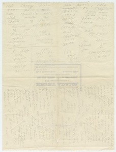 Emily Dickinson letter to Mrs. Henry (Adelaide) Hills