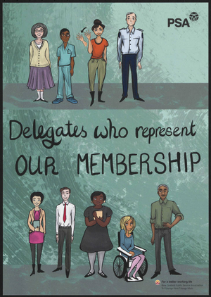 Delegates who represent our membership