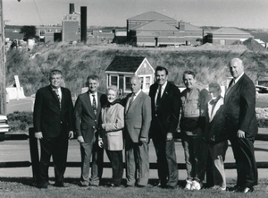 Opening of new sewage treatment plant--Nut Island 1998