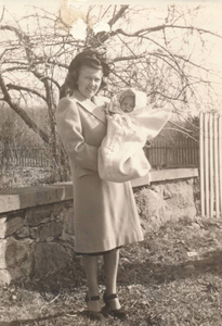 My mom and me