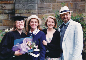 Daughter Leonora Neville's graduation from Yale celebration