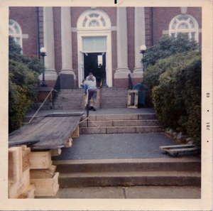 Moving day at the old library