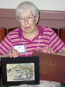 Margaret Desmond at the Hebrew Senior Life Mass. Memories Road Show (2)