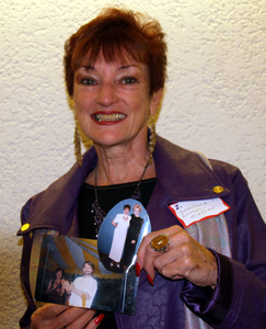 Dorothea Rourke-O'Regan at the Stoneham Mass. Memories Road Show