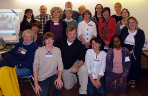 Volunteers and staff at the Stoneham Mass. Memories Road Show