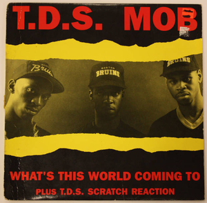 T.D.S. Mob 'What's this World Coming To' second release cover