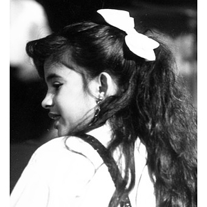 Portrait of an unidentified girl.