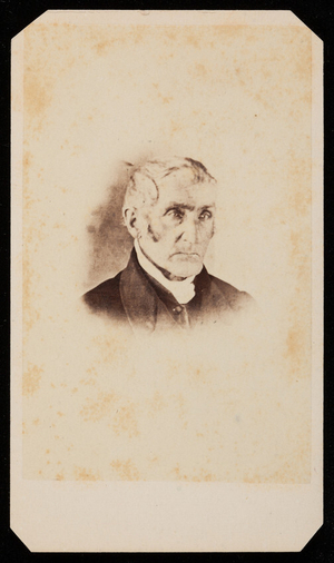 Studio portrait of unidentified man, Boston, Mass., undated