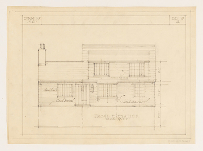 Vincent K. Cates (builder) house, Melrose, Mass.