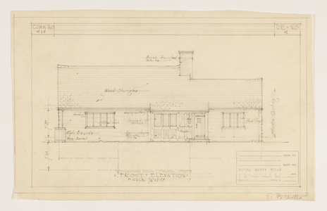 Vincent K. Cates (builder) house, unidentified location