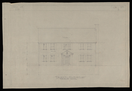 Maurice A. Dunlavy (builder) house, unidentified location