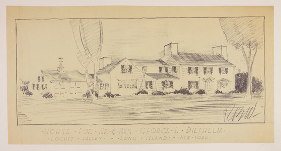 George E. Diethelm house, Locust Valley, N.Y.