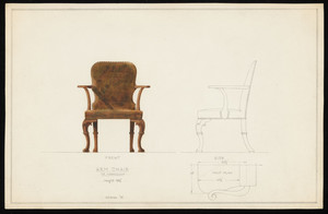 "Arm Chair of Mahogany"
