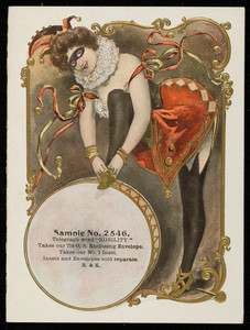 Sample card for No. 2546, B. & K., location unknown, undated