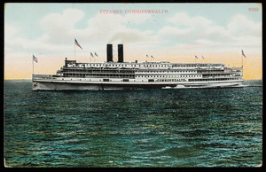 Steamer Commonwealth, A.C. Bosselman & Co., New York, dated September 13, 1908
